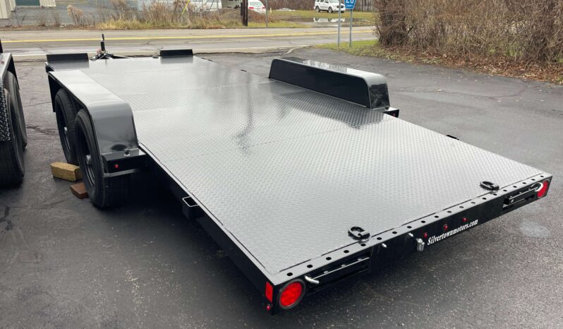2023 BWISE/BRI-MAR 82″ x 18′ CAR TRAILER-FULL DECK-9,990 GVW ELECTRIC BRAKES AND ADJUSTABLE RAMPS (CH18-10FULL) full