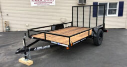 2024 BWISE 76″ x 10′ UTILITY LANDSCAPING TRAILER-2,990 GVW (UTE-610)