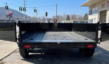 2023 BWISE/BRI-MAR 7×12-12,000 GVW DUMP TRAILER, COMBO GATE, RAMPS & D-RINGS (DT712LP-LE-12) full