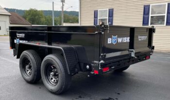 2023 BWISE/BRI-MAR 6×10-9,990 GVW DUMP TRAILER COMBO GATE, RAMPS & D-RINGS (DT610LP-LE-10) full
