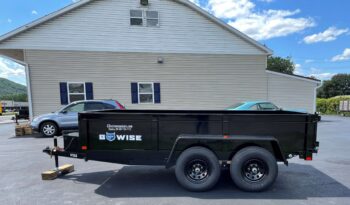 2023 BWISE/BRI-MAR 6×12-9,990 GVW DUMP TRAILER COMBO GATE, RAMPS & D-RINGS (DT612LP-LE-10) full