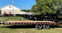 2023-BWISE/BRI-MAR 101″×24-14,000 GVW DECK-OVER EQUIPMENT TRAILER (EH824-14)