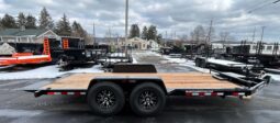 2026 BWISE 7×18 14K HYDRAULIC TILT TRAILER, ALUMINUM WHEELS, G-RATED TIRES (HT18-14)