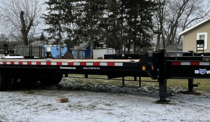 2023 BWISE/BRI-MAR 8.5×28-25,000 GVW EQUIPMENT TRAILER, DUAL REAR WHEELS & ELECTRIC BRAKES (EDB28-25) full
