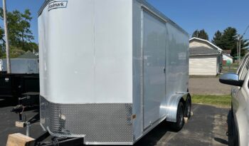 2023 HAULMARK TRANSPORT UTV PACKAGE 7×14-7,000 GVW ENCLOSED CARGO TRAILER, V-NOSE & RAMP GATE (TSV714T2-UTV) full