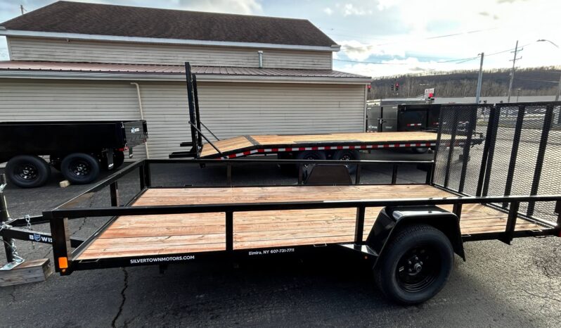 2026 BWISE/BRI-MAR 6’×14′ UTILITY LANDSCAPING TRAILER-2,990 GVW WITH SPLIT REAR GATE (UT-614) full
