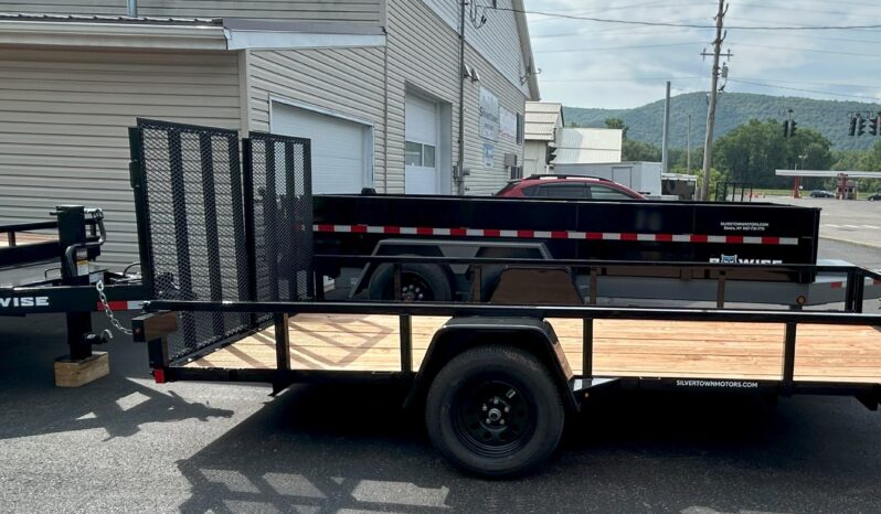 2025 BWISE/BRI-MAR 6’×14′ UTILITY LANDSCAPING TRAILER-2,990 GVW WITH SPLIT REAR GATE (UT-614) full