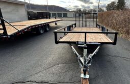 2026 BWISE/BRI-MAR 6’×14′ UTILITY LANDSCAPING TRAILER-2,990 GVW WITH SPLIT REAR GATE (UT-614) full