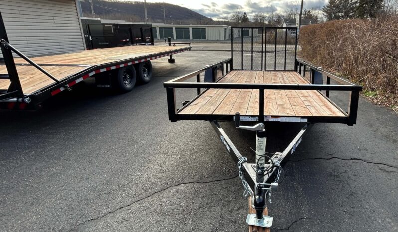 2026 BWISE/BRI-MAR 6’×14′ UTILITY LANDSCAPING TRAILER-2,990 GVW WITH SPLIT REAR GATE (UT-614) full