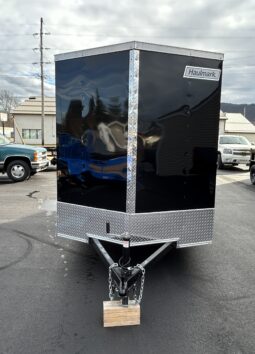 2026 HAULMARK PASSPORT DELUXE 6′ x 10′ ENCLOSED CARGO TRAILER-2,990 GVW V-NOSE, REAR RAMP DOOR(PP610S2-D)