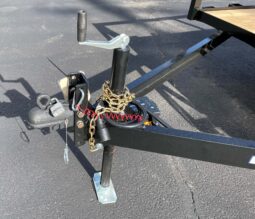 2026 BWISE 7×18-7,000 GVW Utility Trailer – Split Ramp Gate, Electric Brakes (UT-718) full