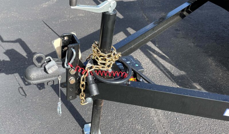 2026 BWISE 7×18-7,000 GVW Utility Trailer – Split Ramp Gate, Electric Brakes (UT-718) full