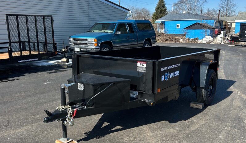 2026 BWISE / BRI-MAR 60″ x 10′ DUMP TRAILER-5,000 GVW STANDARD GATE (DTR510LP-5) full