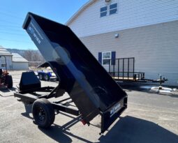 2026 BWISE / BRI-MAR 60″ x 10′ DUMP TRAILER-5,000 GVW STANDARD GATE (DTR510LP-5) full