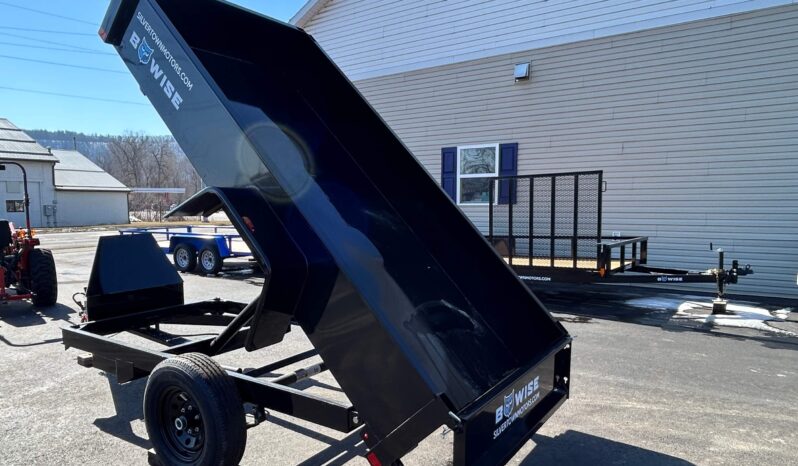 2026 BWISE / BRI-MAR 60″ x 10′ DUMP TRAILER-5,000 GVW STANDARD GATE (DTR510LP-5) full