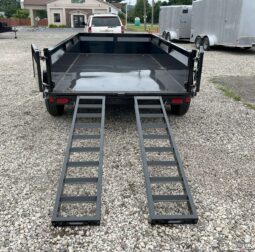 2026 BWISE / BRI-MAR 6×12 DUMP TRAILER-9,990 GVW COMBO GATE, RAMPS & D-RINGS (DT612LP-LE-10) full