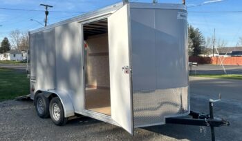 2025 HAULMARK TRANSPORT PREMIUM 7′ x 16′ ENCLOSED CARGO TRAILER-7,000 GVW V-NOSE FRONT, ELECTRIC BRAKES AND REAR RAMP DOOR(TS716T2) full