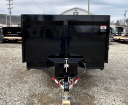 2026 BWISE/BRI-MAR 81.5″ x 12′ DUMP TRAILER-12,000 GVW, 44″ HIGH SIDED BARN DOORS, RAMPS & D-RINGS (DT712LP-LE-12-H)