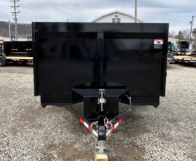 2026 BWISE/BRI-MAR 81.5″ x 12′ DUMP TRAILER-12,000 GVW, 44″ HIGH SIDED BARN DOORS, RAMPS & D-RINGS (DT712LP-LE-12-H)