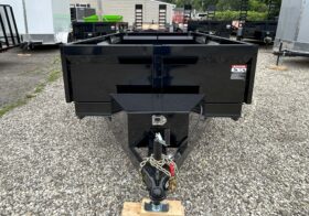 2026 BWISE / BRI-MAR 72″ x 12′ DUMP TRAILER-9,990 GVW COMBO GATE, RAMPS & D-RINGS (DT612LP-LE-10)