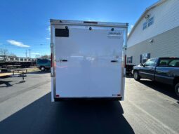 2026 HAULMARK PASSPORT DELUXE 7×16 ENCLOSED TRAILER-7k GVW-WHITE, 7′ INT, V-NOSE, ELECTRIC BRAKES AND RAMP DOOR (PP716T2-D) full