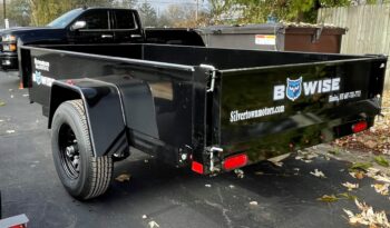 2025 BWISE/BRI-MAR 60″ x 10′ DUMP TRAILER-5,000 GVW STANDARD GATE (DTR510LP-5) full