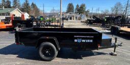 2026 BWISE / BRI-MAR 60″ x 10′ DUMP TRAILER-5,000 GVW STANDARD GATE (DTR510LP-5)
