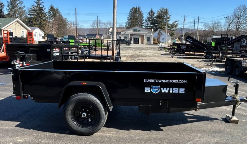 2026 BWISE / BRI-MAR 60″ x 10′ DUMP TRAILER-5,000 GVW STANDARD GATE (DTR510LP-5) full