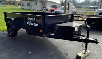 2025 BWISE/BRI-MAR 60″ x 10′ DUMP TRAILER-5,000 GVW LANDSCAPE/RAMP GATE (DTR510LP-5) full