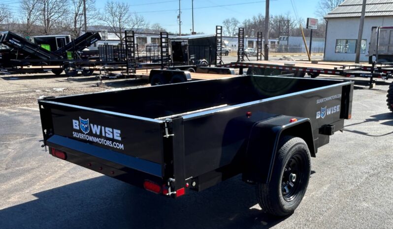 2026 BWISE / BRI-MAR 60″ x 10′ DUMP TRAILER-5,000 GVW STANDARD GATE (DTR510LP-5) full