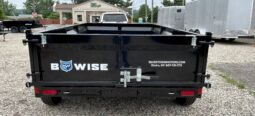 2026 BWISE / BRI-MAR 6×12 DUMP TRAILER-9,990 GVW COMBO GATE, RAMPS & D-RINGS (DT612LP-LE-10) full