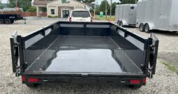 2026 BWISE / BRI-MAR 6×12 DUMP TRAILER-9,990 GVW COMBO GATE, RAMPS & D-RINGS (DT612LP-LE-10) full