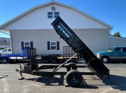 2026 BWISE / BRI-MAR 60″ x 10′ DUMP TRAILER-5,000 GVW STANDARD GATE (DTR510LP-5)