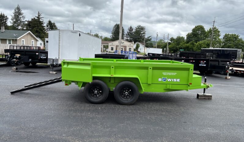 6X10-10k Bwise Dump Trailer-w/Combo gate, Ramps and D-Rings for sale