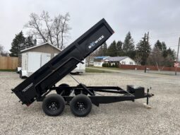 2026 BWISE / BRI-MAR 6×12 DUMP TRAILER-9,990 GVW COMBO GATE, RAMPS & D-RINGS (DT612LP-LE-10) full