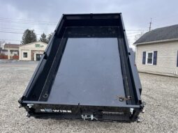 2026 BWISE / BRI-MAR 6×12 DUMP TRAILER-9,990 GVW COMBO GATE, RAMPS & D-RINGS (DT612LP-LE-10) full