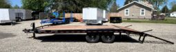 2026 BWISE / BRI-MAR 102″× 20′ DECKOVER EQUIPMENT TRAILER-14,000 GVW ELECTRIC BRAKES & ADJUSTABLE RAMPS(EH820-14)