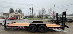 2026 BWISE / BRI-MAR 82″ x 20′ EQUIPMENT TRAILER-16,000 GVW ELECTRIC BRAKES AND ADJUSTABLE RAMPS (EH20-16) full