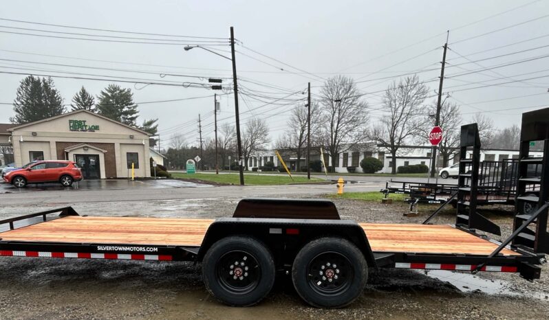 2026 BWISE / BRI-MAR 82″ x 20′ EQUIPMENT TRAILER-16,000 GVW ELECTRIC BRAKES AND ADJUSTABLE RAMPS (EH20-16) full