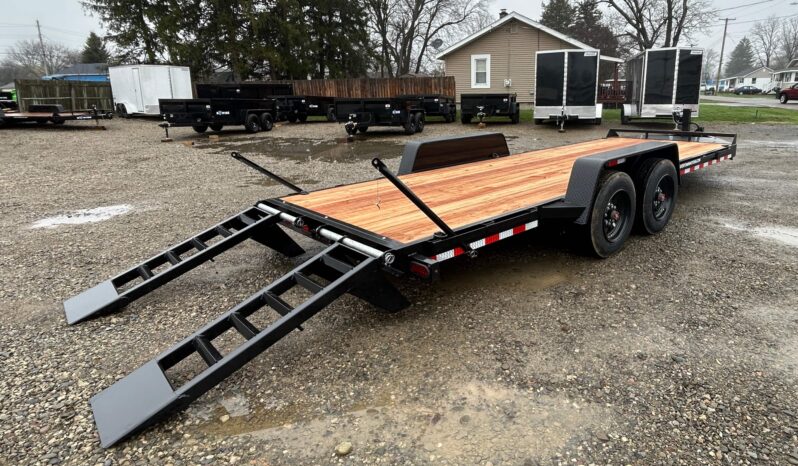2026 BWISE / BRI-MAR 82″ x 20′ EQUIPMENT TRAILER-16,000 GVW ELECTRIC BRAKES AND ADJUSTABLE RAMPS (EH20-16) full