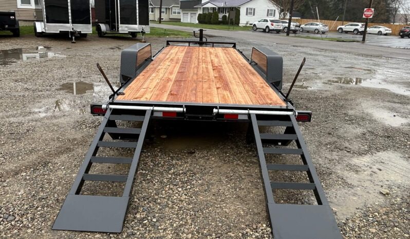 2026 BWISE / BRI-MAR 82″ x 20′ EQUIPMENT TRAILER-16,000 GVW ELECTRIC BRAKES AND ADJUSTABLE RAMPS (EH20-16) full
