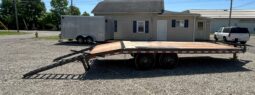 2026 BWISE / BRI-MAR 102″× 20′ DECKOVER EQUIPMENT TRAILER-14,000 GVW ELECTRIC BRAKES & ADJUSTABLE RAMPS(EH820-14) full