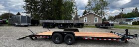 2027 BWISE / BRI-MAR 7×22 EQUIPMENT TRAILER-14,000 GVW ELECTRIC BRAKES AND ADJUSTABLE RAMPS (EH22-14)
