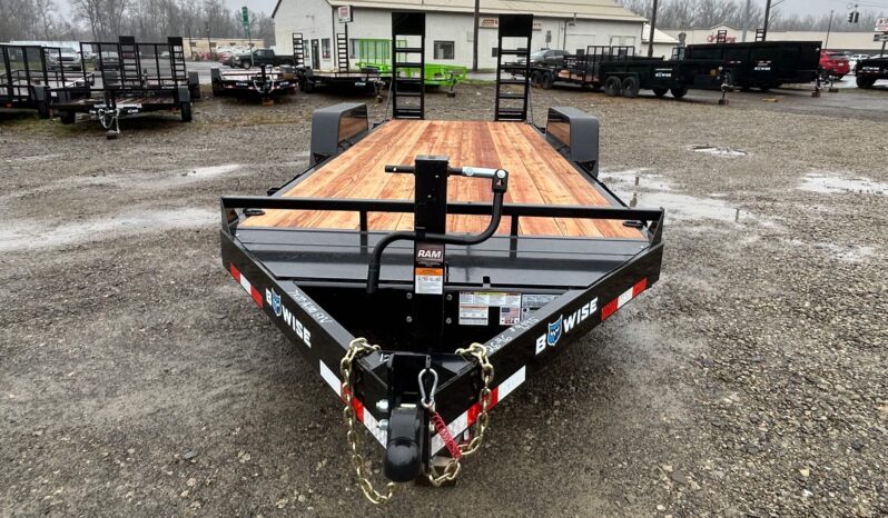 2026 BWISE / BRI-MAR 82″ x 20′ EQUIPMENT TRAILER-16,000 GVW ELECTRIC BRAKES AND ADJUSTABLE RAMPS (EH20-16) full