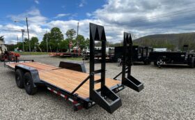 2027 BWISE / BRI-MAR 7×22 EQUIPMENT TRAILER-14,000 GVW ELECTRIC BRAKES AND ADJUSTABLE RAMPS (EH22-14)