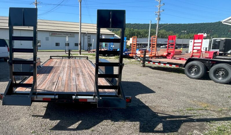 2024 BWISE/BRI-MAR 81″ x 20′ EQUIPMENT TRAILER-14,000 GVW ELECTRIC BRAKES AND ADJUSTABLE RAMPS (EH20-14) full
