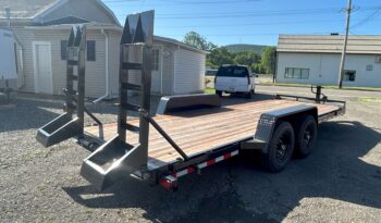 2024 BWISE/BRI-MAR 81″ x 20′ EQUIPMENT TRAILER-14,000 GVW ELECTRIC BRAKES AND ADJUSTABLE RAMPS (EH20-14) full
