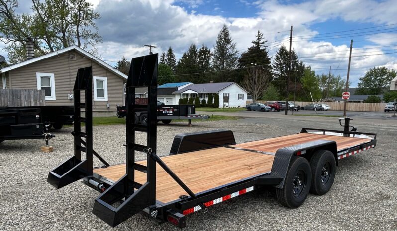 2027 BWISE / BRI-MAR 7×22 EQUIPMENT TRAILER-14,000 GVW ELECTRIC BRAKES AND ADJUSTABLE RAMPS (EH22-14) full
