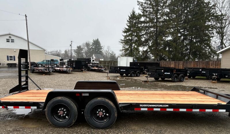 2026 BWISE / BRI-MAR 82″ x 20′ EQUIPMENT TRAILER-16,000 GVW ELECTRIC BRAKES AND ADJUSTABLE RAMPS (EH20-16) full