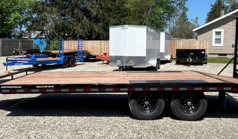 2026 BWISE / BRI-MAR 102″× 20′ DECKOVER EQUIPMENT TRAILER-14,000 GVW ELECTRIC BRAKES & ADJUSTABLE RAMPS(EH820-14) full